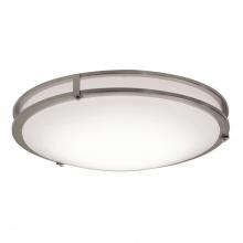 AFX Lighting, Inc. CAF142400L5AJD1-BB - Carlisle 19'' LED Flush,120V, 5AJ CCT,Batt