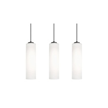 AFX Lighting, Inc. LEOP0412MBBKLNR3 - Leo 3 Light Linear Pendant, 120V, 60W, BK