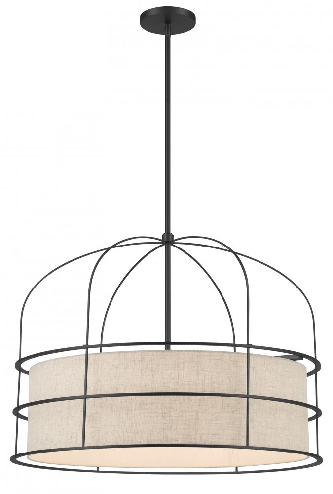 6 LIGHT PENDANT