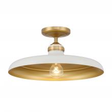 Minka-Lavery 3936-879 - Crowne 16" 1-Light Semi Flush