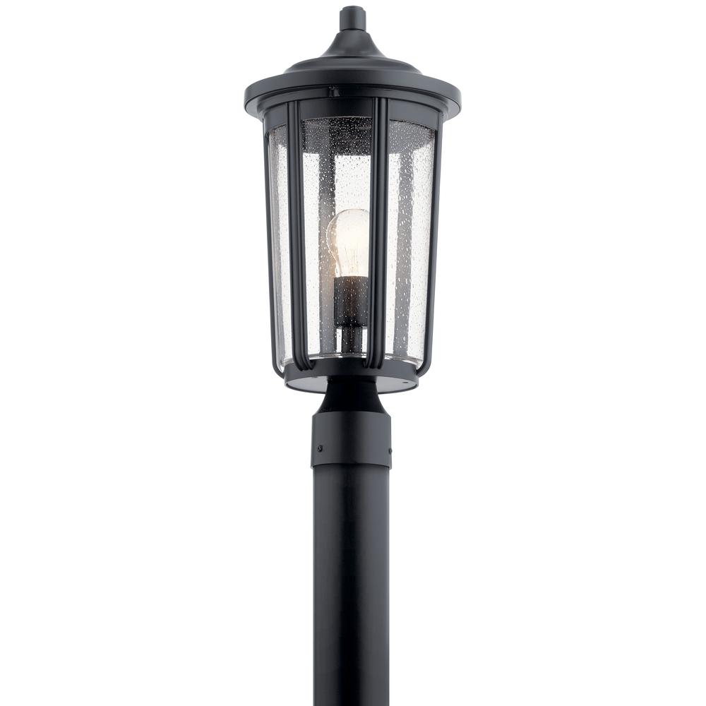 Fairfield 19.25 inch 1 Light Post Light in Black