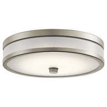 Kichler 11302NILED - Pira 12" LED Flush Mount Brushed Nickel