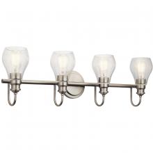 Kichler 45393NI - Greenbrier 4 Light Vanity Light Nickel