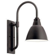 Kichler 49836BK - Pellinord 10" 1 Light Wall Light Black