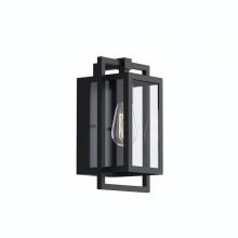 Kichler 59085BK - Goson 12" 1 Light Wall Light with Clear Glass Black