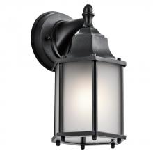 Kichler 9774BKS - Outdoor Wall 1Lt