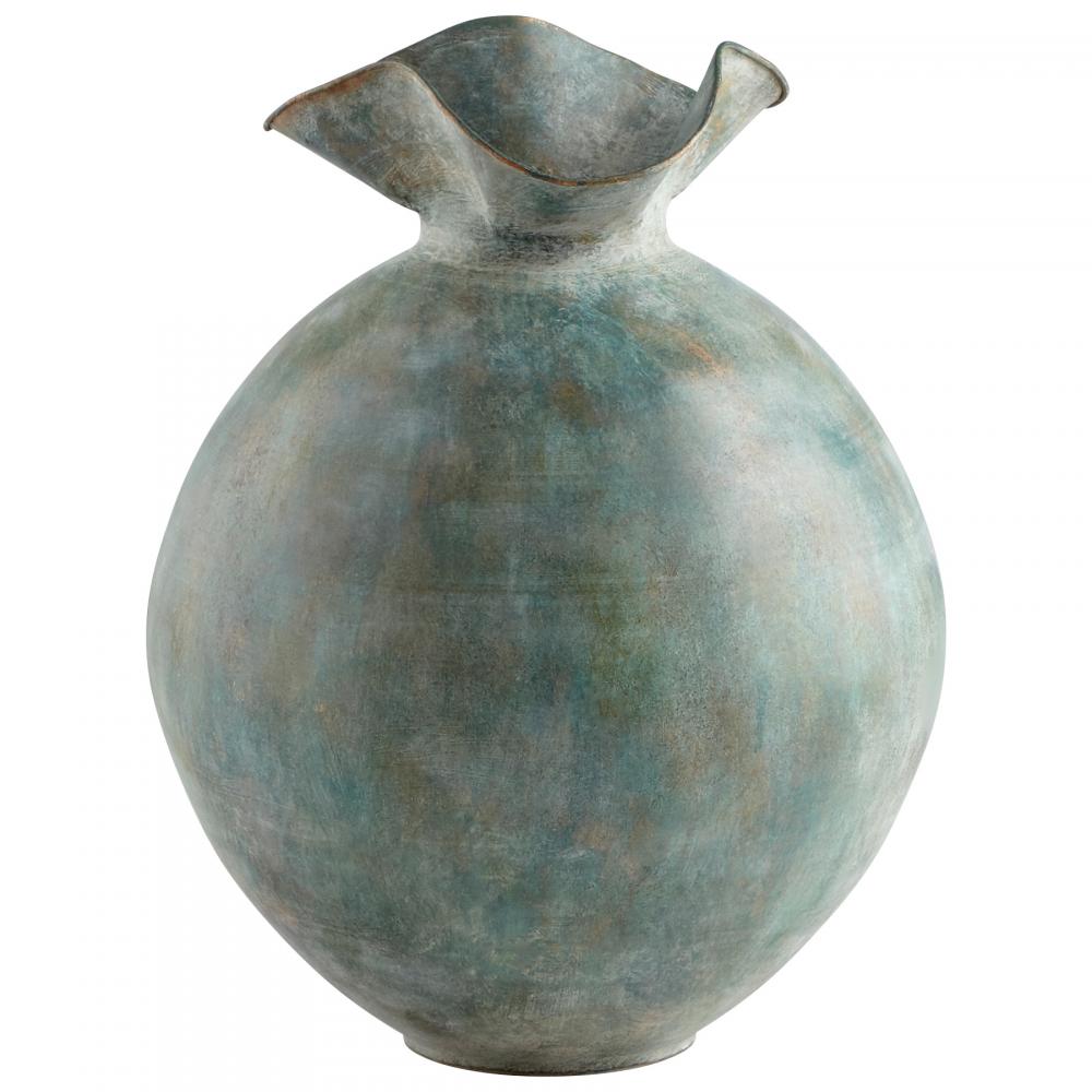Pluto Vase | Gold Patina-LG