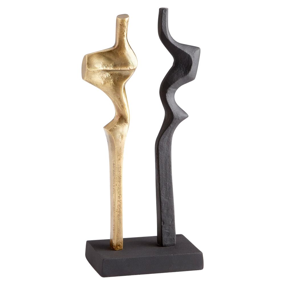 Britons Sculpture Antique Brass And Black