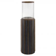 Cyan Designs 11641 - Reed Hurricane Designed by J Kent Martin Dark Brushed Mango - Small