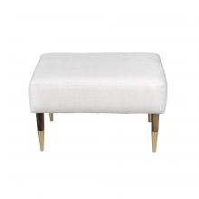 Cyan Designs 11818 - Oscar Ottoman | Lt Brn | Crm