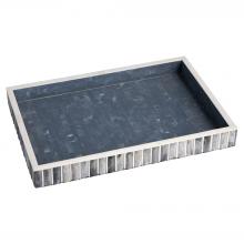 Cyan Designs 11836 - Lapis Tray | Blue | White | Large