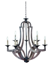 Craftmade 35129-WP - 9 Light Chandelier