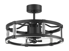 Craftmade ALS24FB3 - 24" Overall, 18" Ceiling Fan w/Wi-Fi, Blades & LED Light Kit