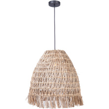 Craftmade P915ESP1 - 1 Light Pendant w/Woven Straw Shade