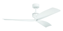 Craftmade RFK52W3 - 52" Ceiling Fan w/Blades & No Light Kit, Damp Rated
