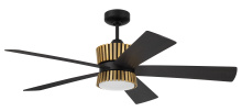 Craftmade TRY52FBSB5 - 52" Ceiling Fan w/5 Blades, Wi-Fi & LED Light Kit