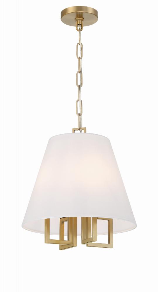 Libby Langdon Westwood 13.5'' Vibrant Gold Chandelier