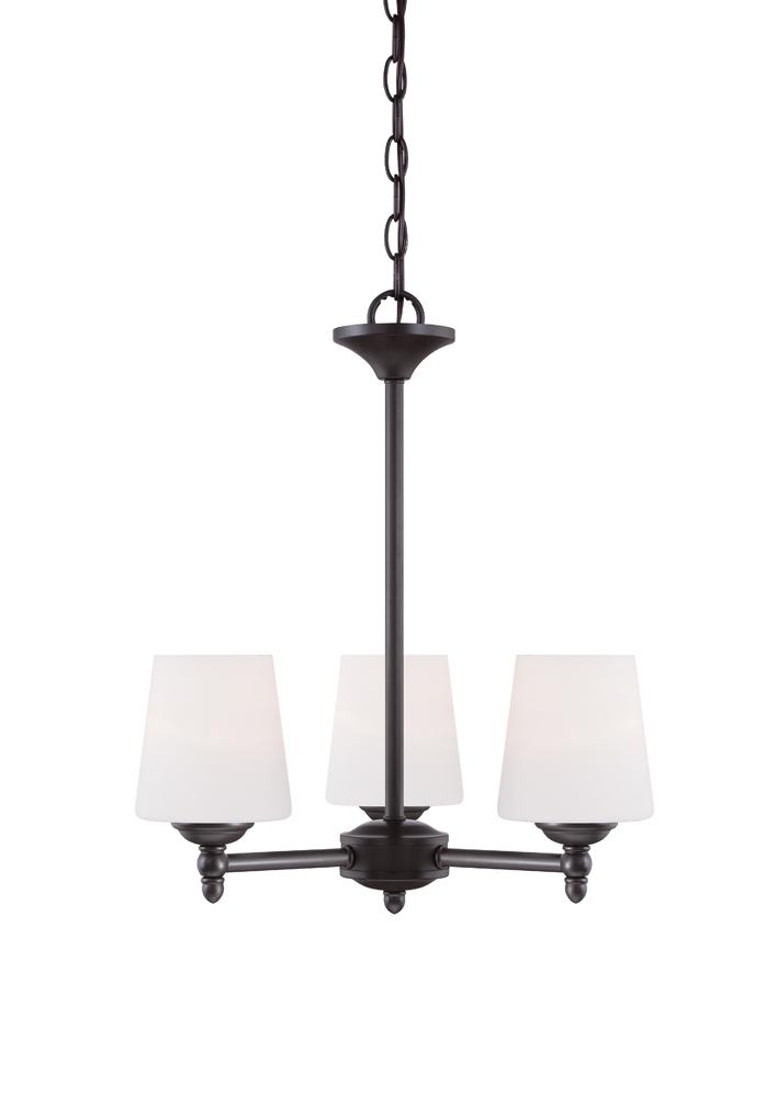 Darcy 18.5" 3-Light Chandelier