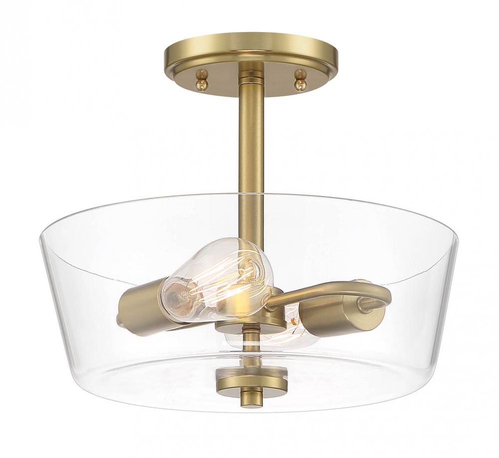 Westin 12" 2-Light Semi-Flush