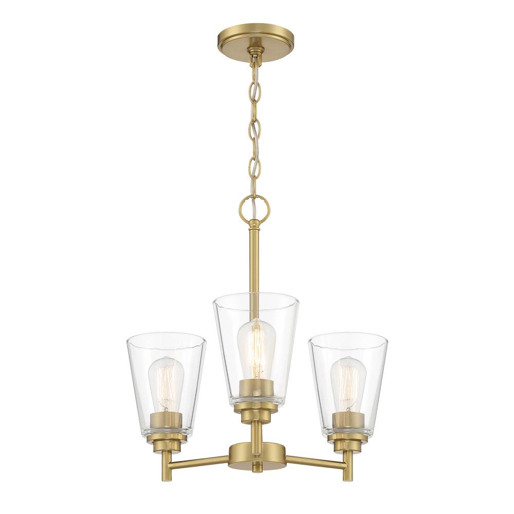 Westin 18" 3-Light Chandelier