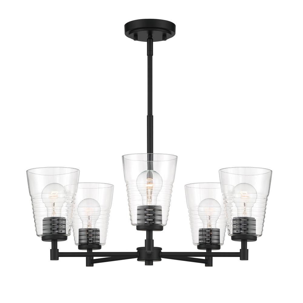 Ingo 24" 5-Light Chandelier