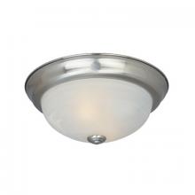 Designers Fountain 1257M-SP-AL - Reedley 13.25" 2-Light Flush Mount