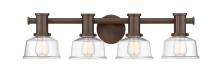 Designers Fountain 96504-SCB - Carson 4 Light Bath Bar