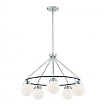 Designers Fountain D232M-5CH-PN - Elle 28" 5-Light Chandelier