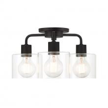 Designers Fountain D285M-SF-MB - Vibrato 16" 3-Light Semi-Flush