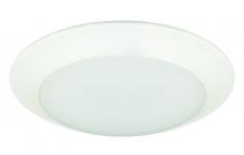 Designers Fountain EVDSK81825CWH27 - 8IN FLUSHMT DISKLT, 5W,1,800LM,2700K,90CRI, T24