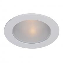 Designers Fountain EVRT432G2WH - 4" White Shower Trim, Max Lamp-A19/40W