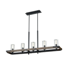 DVI DVP38602GR+IW-CL - OKANAGAN 5 LIGHT LINEAR