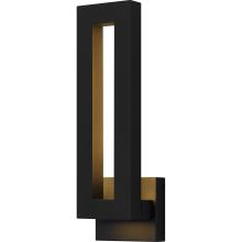 Quoizel POM8405EK - Pompeii Integrated LED Earth Black Outdoor Wall Lantern