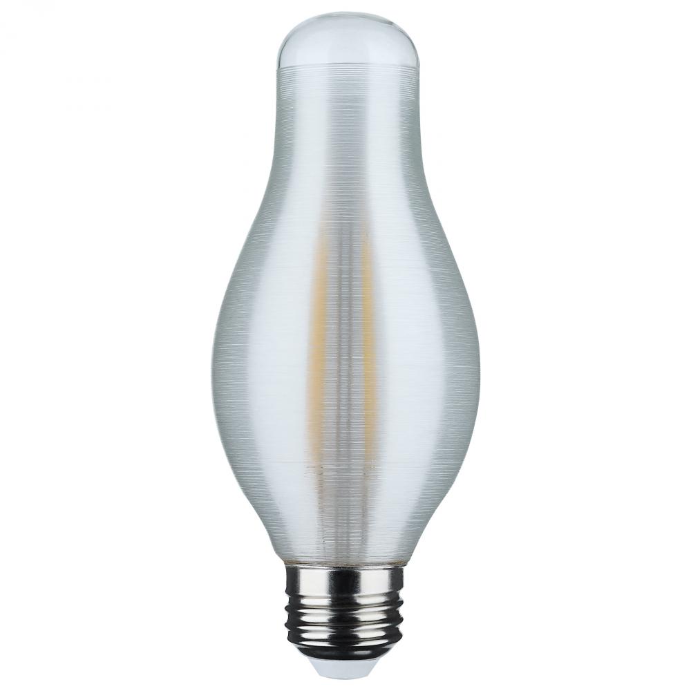 7 Watt H19 LED Filament; 2000K CCT; Medium Base; Satin Spun Finish; 120 Volt