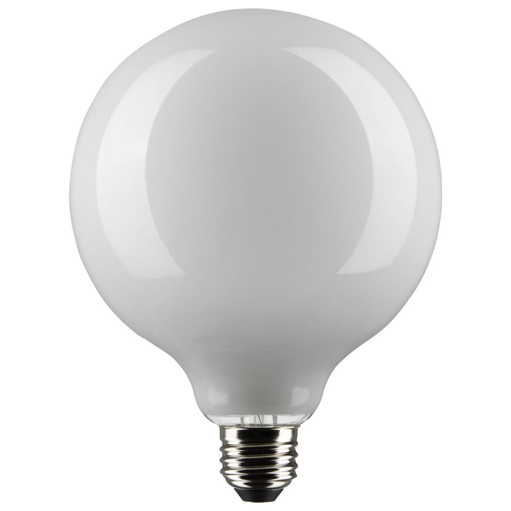 8 Watt G40 LED Filament; White; Medium base; 90 CRI; 4000K; 120 Volt