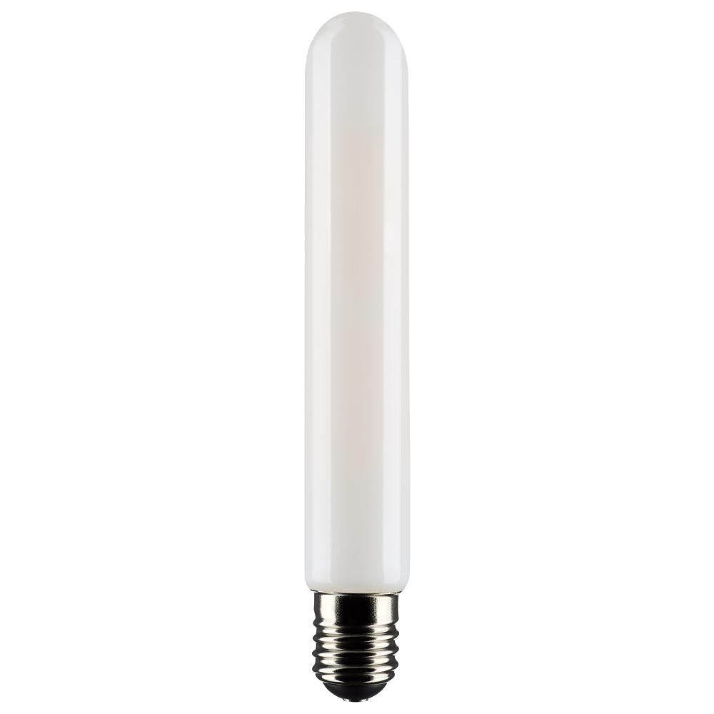 4 Watt T6.5 LED Filament; Frosted; Intermediate Base; 4000K; 360 Lumens; 120 Volt