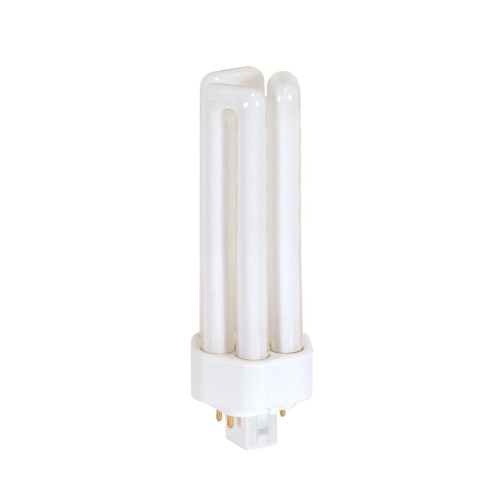 42 Watt; pin-based Compact Fluorescent; 2700K; 82 CRI; GX24q-4 (4-Pin) base