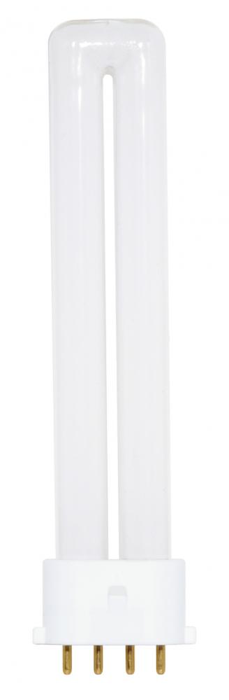 9 Watt; pin-based Compact Fluorescent; 4100K; 82 CRI; 2G7 base