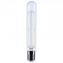 Satco Products Inc. S12522 - 4 Watt T6.5 LED; Intermediate Base; Clear; 5000K CCT; 120 Volt