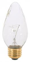 Satco Products Inc. S3363 - 25 Watt F15 Incandescent; Clear; 1500 Average rated hours; 180 Lumens; Medium base; 120 Volt