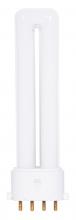 Satco Products Inc. S8362 - 7 Watt; pin-based Compact Fluorescent; 2700K; 82 CRI; 2G7 base