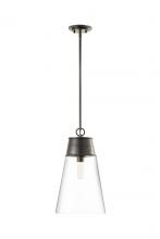 Z-Lite 2300P12-BP - 1 Light Pendant
