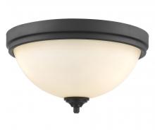 Z-Lite 435F3-BRZ - 3 Light Flush Mount