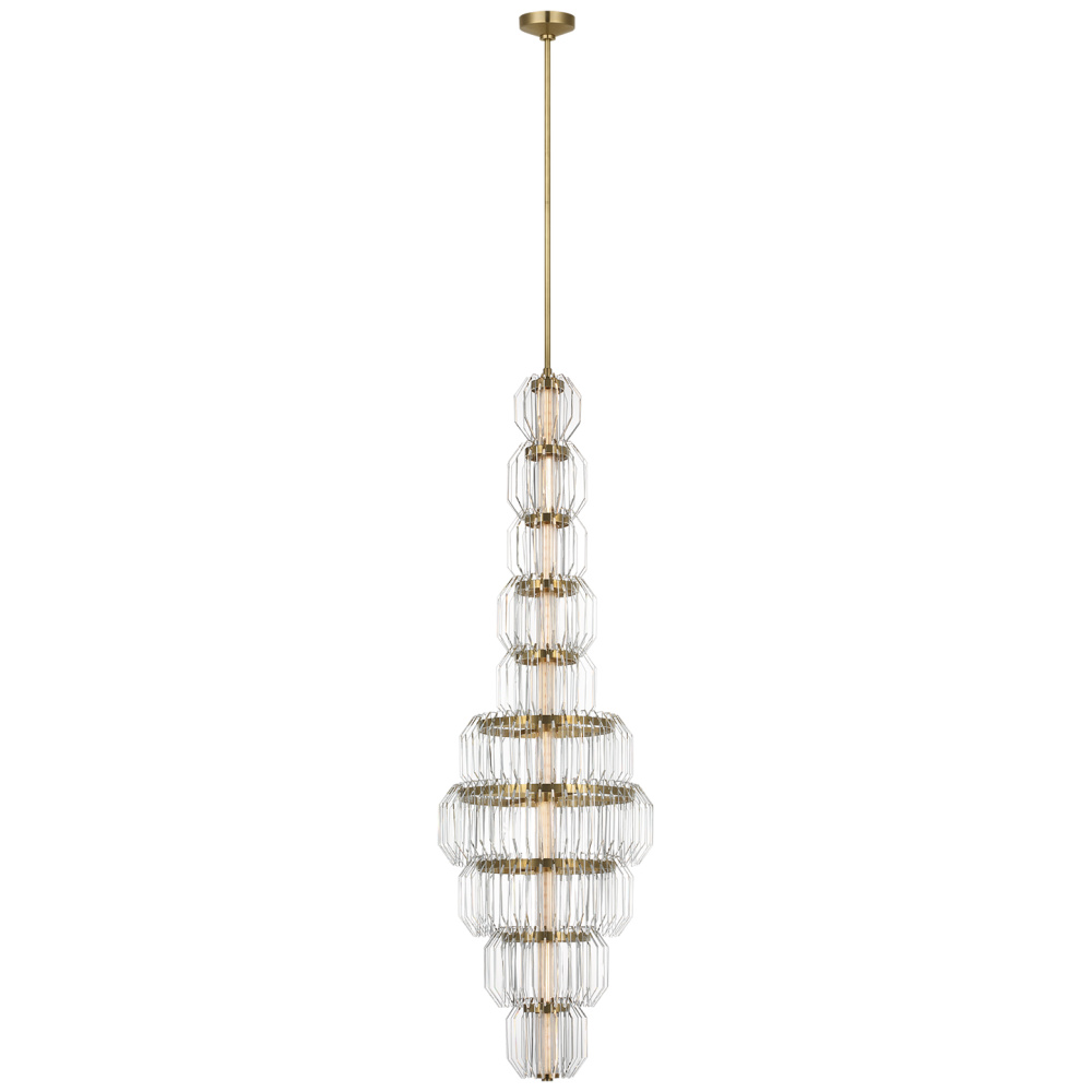 Killarney 19" Layered Entry Chandelier