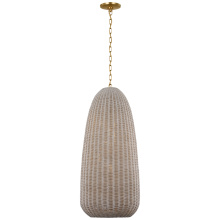 Visual Comfort & Co. Signature Collection CHC 5656AB-ASW - Kokomo 20" Elongated Pendant