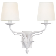 Visual Comfort & Co. Signature Collection CHD 2684PW-L - Amalfi 15" Double Sconce