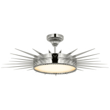 Visual Comfort & Co. Signature Collection SK 4192PN-WG - Soleil 36" Semi-Flush Mount