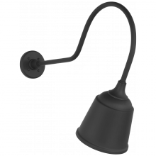 Visual Comfort & Co. Signature Collection TOB 2803MBK/S5-MBK - Academy 26" Angled Flynn Barn Light