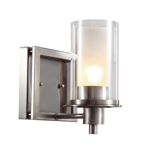 1LT WALL SCONCE-OUTER CLEAR/ I