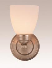 Trans Globe 3355 ROB - 1LT SCONCE-STRAIGHT ARM-FROST